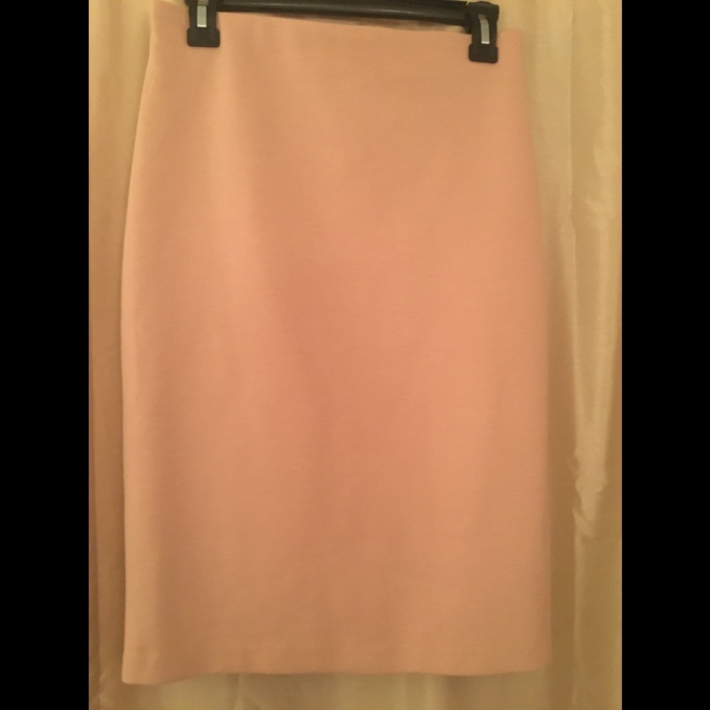 SALE ! PHILOSOPHY BLUSH PONTE FITTED PENCIL SKIRT - Picture 4 of 8